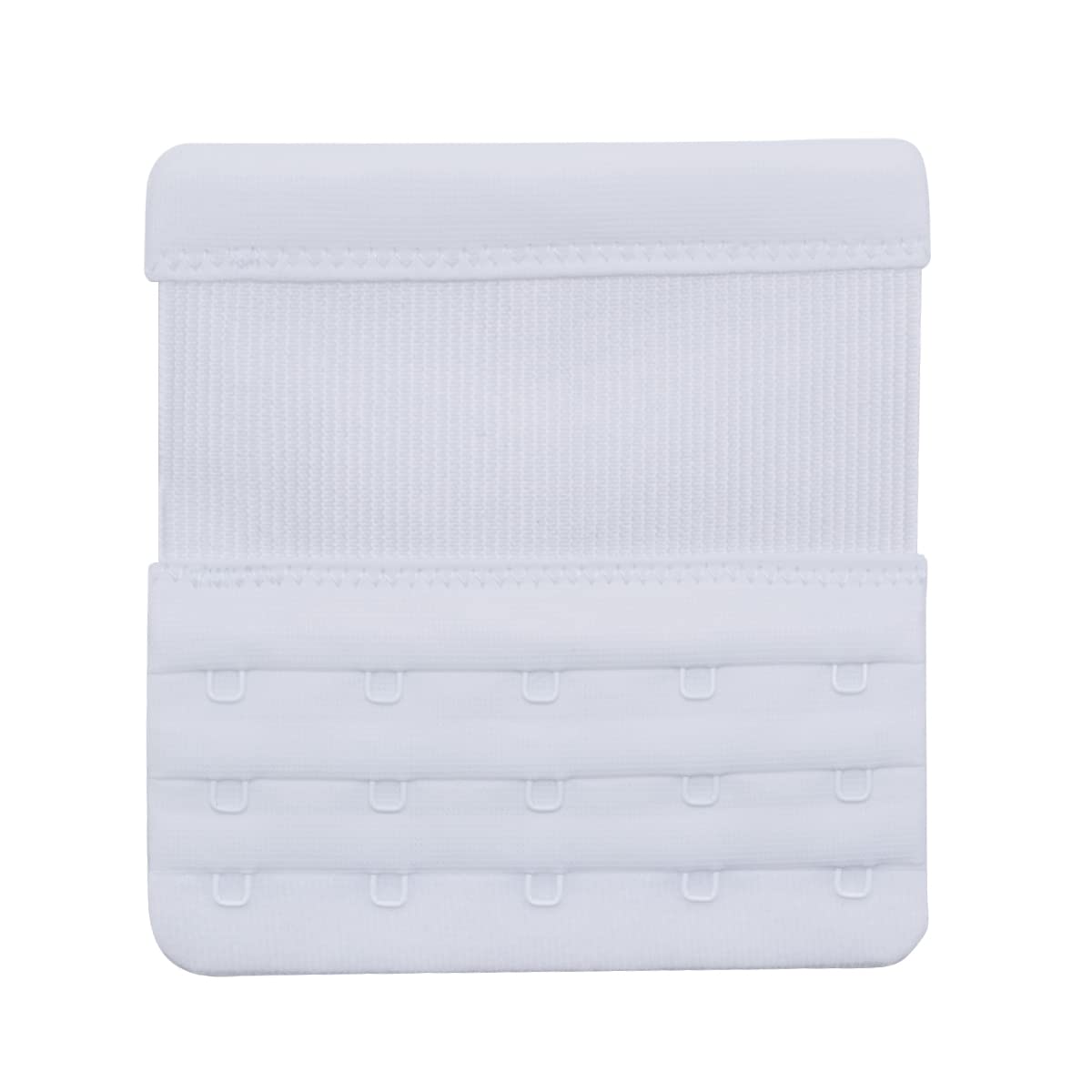DoHope Elastic Bra Extender 5 Hook for Plus Size Bras Back Extension Strap Black White Beige - Image 3